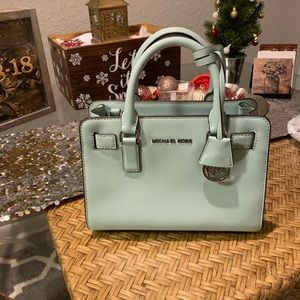 Small light blue Michael Kors bag
